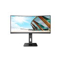 Monitor - AOC P2 CU34P2A 34" Curved LED Display 3440 x 1440 Black