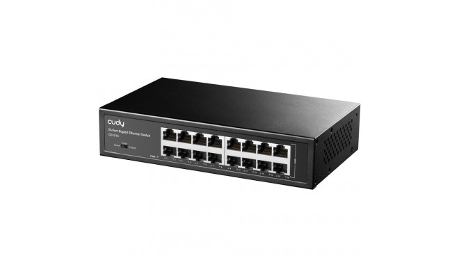 Networking Switch - Cudy GS1016 16-Port Gigabit Ethernet Switch Black