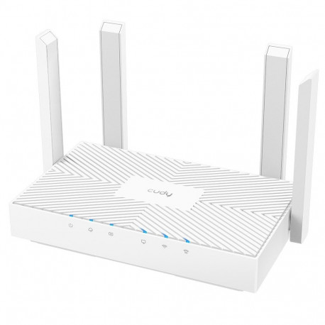 Wireless Router - Cudy WR1300E Dual-band Gigabit Ethernet 1167 Mbit/s with Security Options White