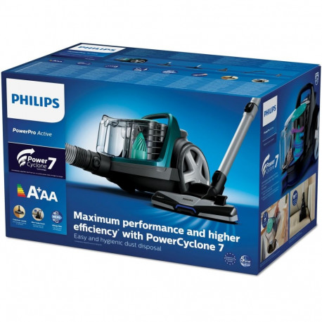 Cylinder Vacuum - Philips Fc9555/09 1.5l 900w Bagless, Black