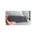 Wireless Keyboard - Logitech K400 Plus Mini Touchpad Black