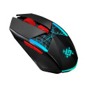 Computer Mouse - MOUSE DEFENDER GM-126 TISA RF+BT OPTIC 3200dpi 5B 10m Black