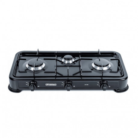 Gas Cooker - Promis KG300C 3-Burner Black