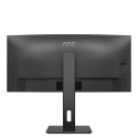 Monitor - AOC CU34P3CV 34" UltraWide Quad HD 3440 x 1440 Curved LED Black