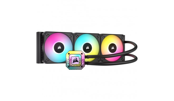 CPU Cooler - Corsair iCUE H150i ELITE CAPELLIX XT All-in-One Liquid Cooler 12 cm Black