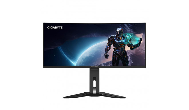 Gaming Monitor - GIGABYTE MO34WQC2 34" OLED Curved 3440x1440 240Hz 0.03ms FreeSync Premium Pro Displ