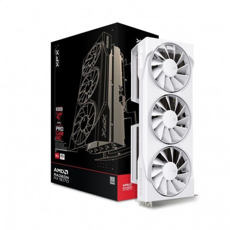 Graphics Card - XFX Swift RX 9070 16GB GDDR6 3-FAN White