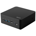 Mini PC - MSI Cubi NUC 1M-003EU i3-100U 8GB 512GB Thunderbolt 4 Wi-Fi 6E Black