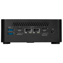 Mini PC - MSI Cubi NUC 1M-003EU i3-100U 8GB 512GB Thunderbolt 4 Wi-Fi 6E Black
