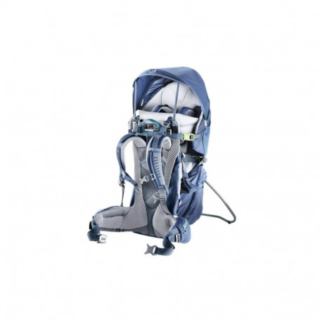 Baby Carrier Backpack - Deuter Kid Comfort Pro 22 kg Polyamide Water-Resistant with Sunshade Blue