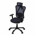 Office Chair - Gembird OC-ONYX Adjustable Backrest and Armrests, Max Height 127 cm, Black