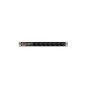Power Strip - Lanberg 19" 1u 16a 7x 230v Pdu 2m