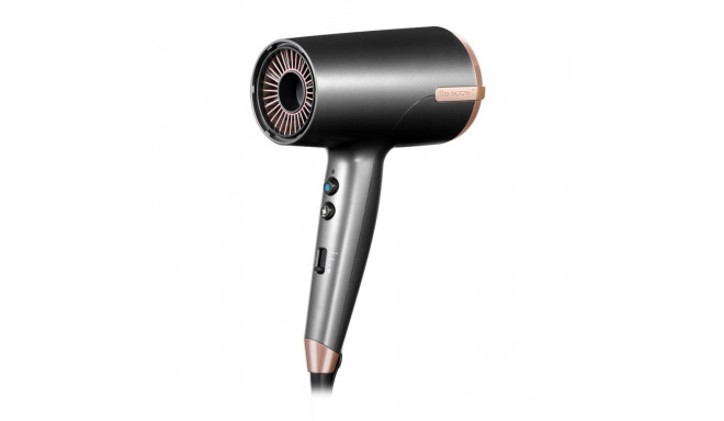 Hair Dryer - Remington D6077 2000 W with Diffuser and Carrying Case, Bronze/Grey