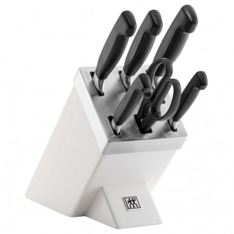 Kitchen Knife Set - ZWILLING FOUR STAR 35148-207-0 7 pc White