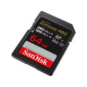 Memory Card - SanDisk SDSDXEP-064G-GN4IN 64GB SDXC UHS-II Class 10 Memory Card