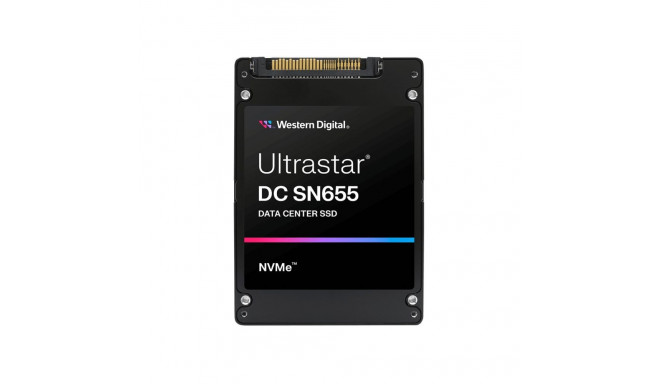 NVMe SSD - Western Digital Ultrastar DC SN655 7.68TB PCIe 4.0 NVMe 6800MB/s