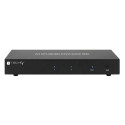 Switch - Techly IDATA DP-KVM2 4K Dual Display KVM Switch, Black