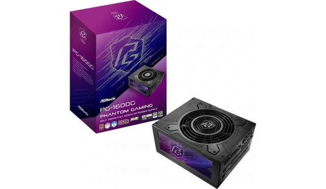 Power Supply Unit - ASRock Phantom Gaming 1600W Modular Active Cooling