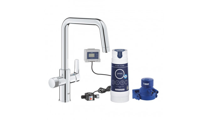 Kitchen Faucet - GROHE 30559000 U-Spout with Water Filter Chrome