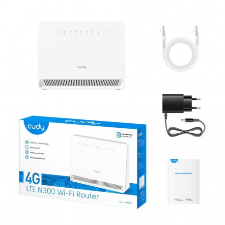 Router - CUDY LT400E Router, Dual Band, Gigabit, EU