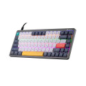 Mechanical Keyboard - Tracer Fina 84 Outemu Red Switch Gray