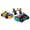 LEGO Set - LEGO City 60400 Go-Karts with 2 Minifigures 99 Pieces