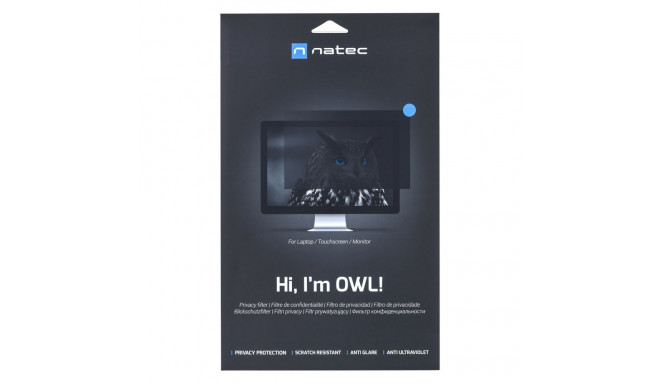 Privacy Filter - Natec Owl 17.3" 16:9 Black