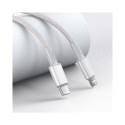 Cable - Baseus Lightning to USB C 1m 480 Mbit/s ABS White