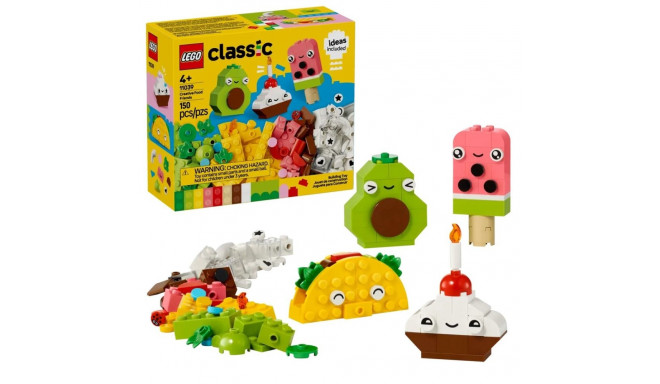 Construction Set - LEGO CLASSIC 11039 150 Elements, Ages 4+, Instruction Sheet