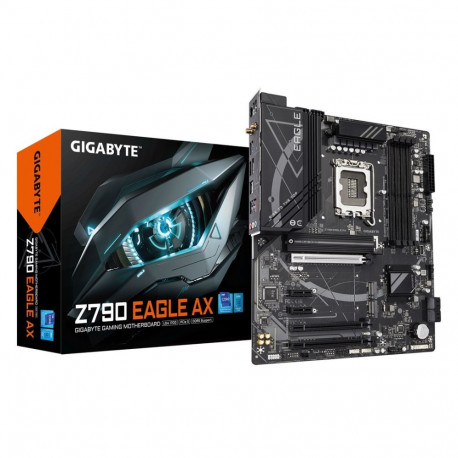 Motherboard - GIGABYTE Z790 EAGLE AX, Intel 14th Gen, 12+1+1 VRM, 7600MHz DDR5, Wi-Fi 6E