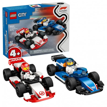 Building Toy Set - LEGO CITY 60464 F1 Race Cars 92 Elements 2 Minifigures