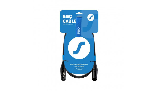 DMX Cable - SSQ DMX1 Event 1m XLR Male/Female