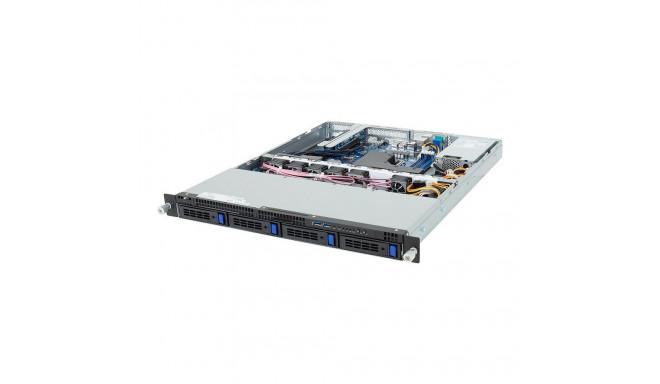Server - Gigabyte R123-X00-AA01 Intel E-2400 1U Rackmount Silver/Black Gigabyte Rack R123-X00-AA01 I