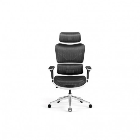 Office Chair - Diablo V-COMMANDER Adjustable, 3D Armrests, Max 140 kg Black, White
