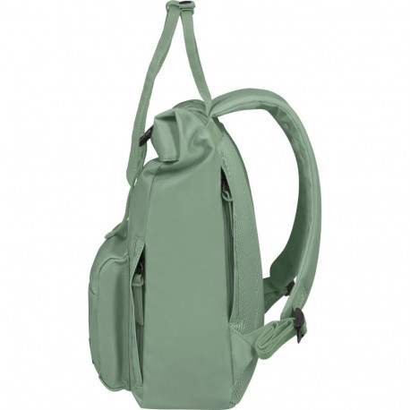 Backpack - American Tourister Urban Groove 17L Zipper Closure Green Polyester