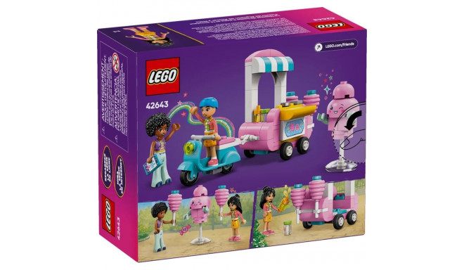 Toy Set - LEGO FRIENDS 42643 Cotton Candy Stand and Scooter 110 Pieces