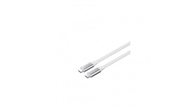 Cable - Havit CB6290 USB Type-C to USB Type-C 100W 1m Grey/White
