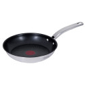 Frying Pan - Tefal Intuition 24 cm Stainless Steel Non-Stick Oven-Proof Dishwasher Safe