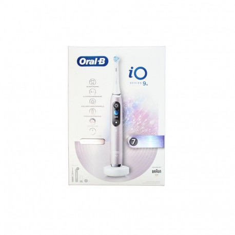 Electric Toothbrush - Braun iO Series 9 7 Modes App Support Rose Quartz