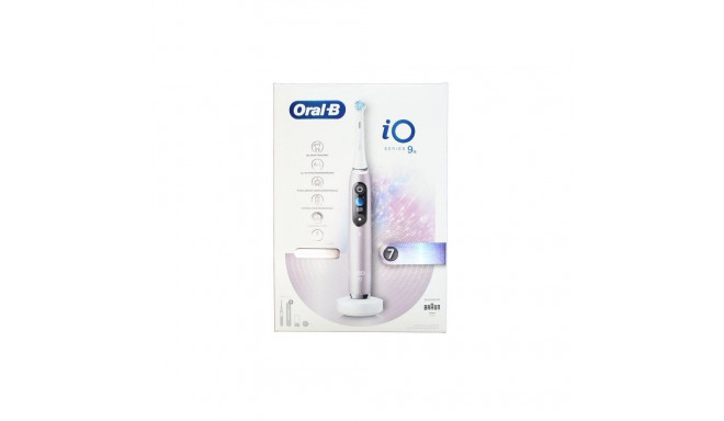 Electric Toothbrush - Braun iO Series 9 7 Modes App Support Rose Quartz