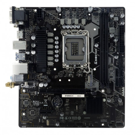 Motherboard - Biostar B760MX2-E D4 Intel B760 LGA 1700 Micro ATX Biostar B760MX2-E D4 Motherboard In