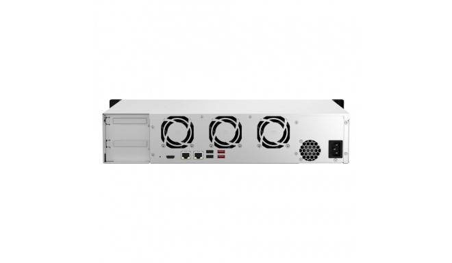 Network Attached Storage - QNAP TS-864EU-8G NAS 8-Bay Rack (2U) Dual Ethernet LAN Black