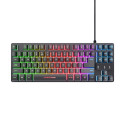 Keyboard - Trust Gxt 833 Thado Gaming USB Black/silver