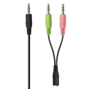 Headphones - Trust 21665 Wired In-ear Headset with Boom Microphone and In-line Control Black