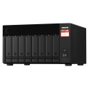 Network Attached Storage - QNAP TS-873A NAS Tower Ryzen V1500B 8 GB DDR4 30.72 TB SSD Black