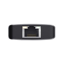 USB Hub - Trust Dalyx 1000 Mbit/s 3840 x 2160 60 Hz Ethernet 2x USB 2.0 2x USB Type-C Silver