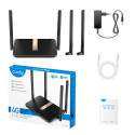 Wireless Router - Cudy LT500D Dual-Band 4G Fast Ethernet Black
