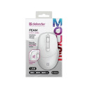 Wireless Mouse - MOUSE DEFENDER FEAM MM-296 RF SILENT WHITE