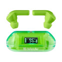 Wireless Headphones - TWINS 916 Bluetooth 5.0 In-ear with Microphone 10m Range 4h Talk Time Green