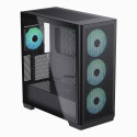 Gaming Case - APNX C1-BK-V1 ARGB Midi Tower Black
